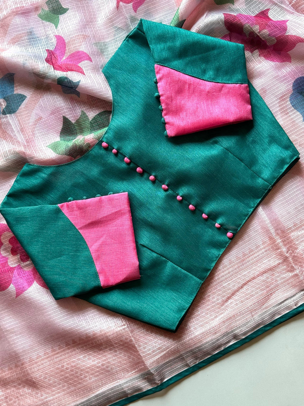 Spring Floral Kota Saree