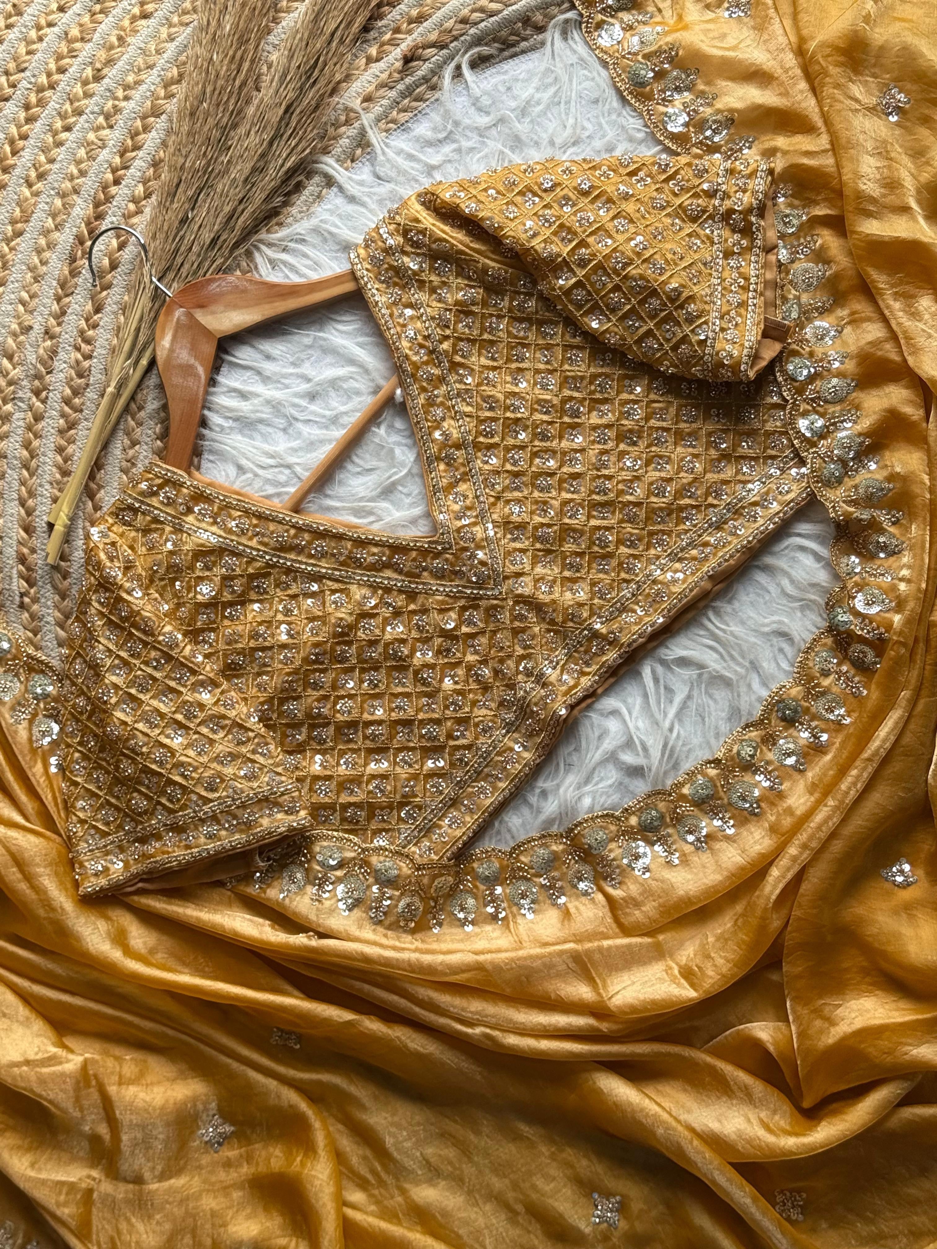 Kusha Embellished Saree