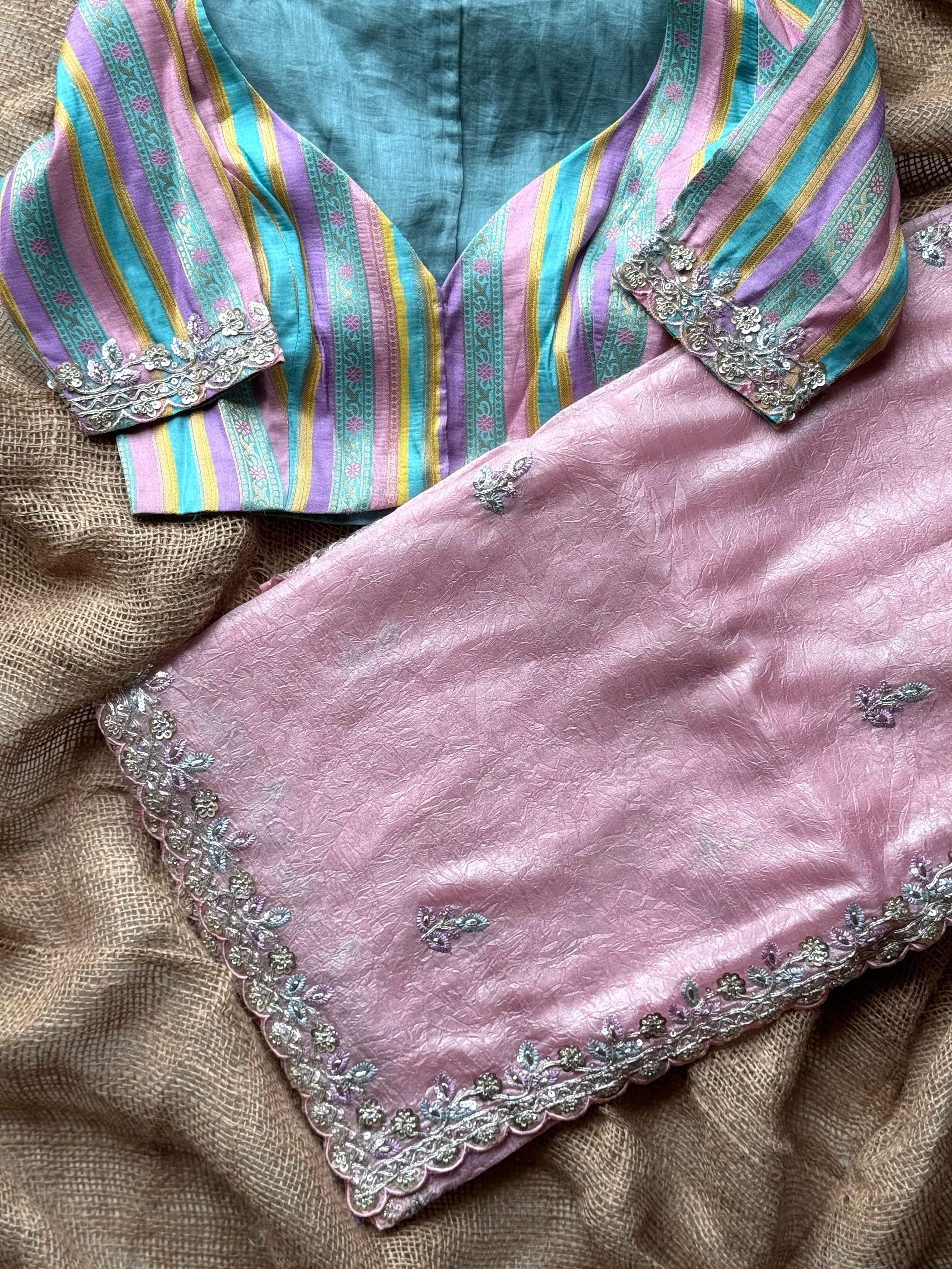 Rangeeni Embellished Saree