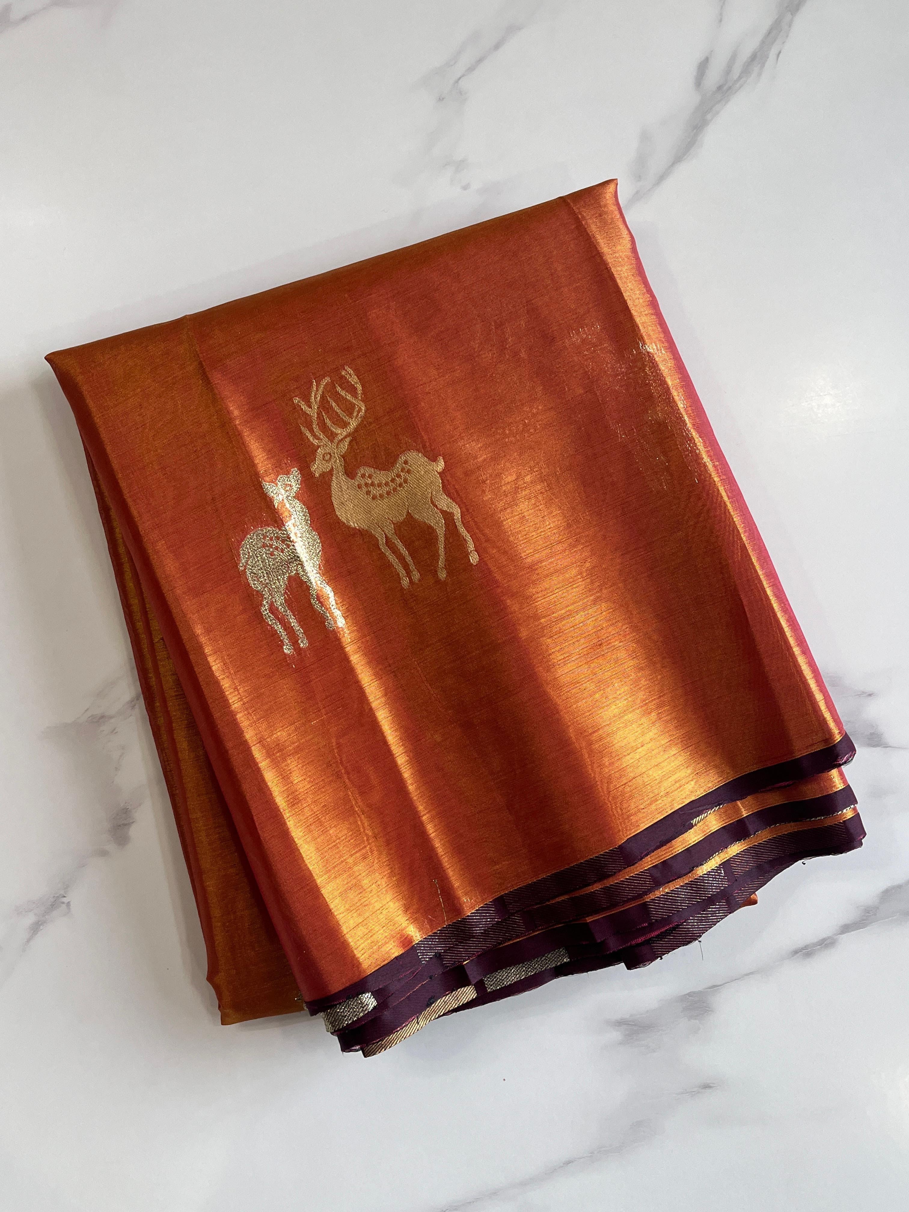 Swarna Mrig banarasi saree