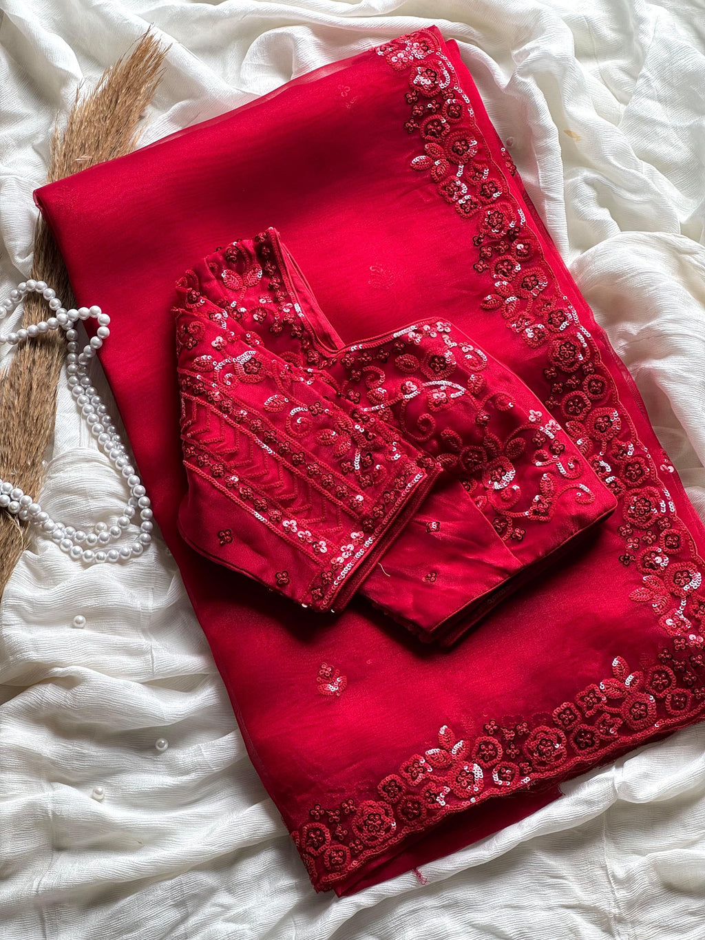 Scarlet Lolita Embellished Saree