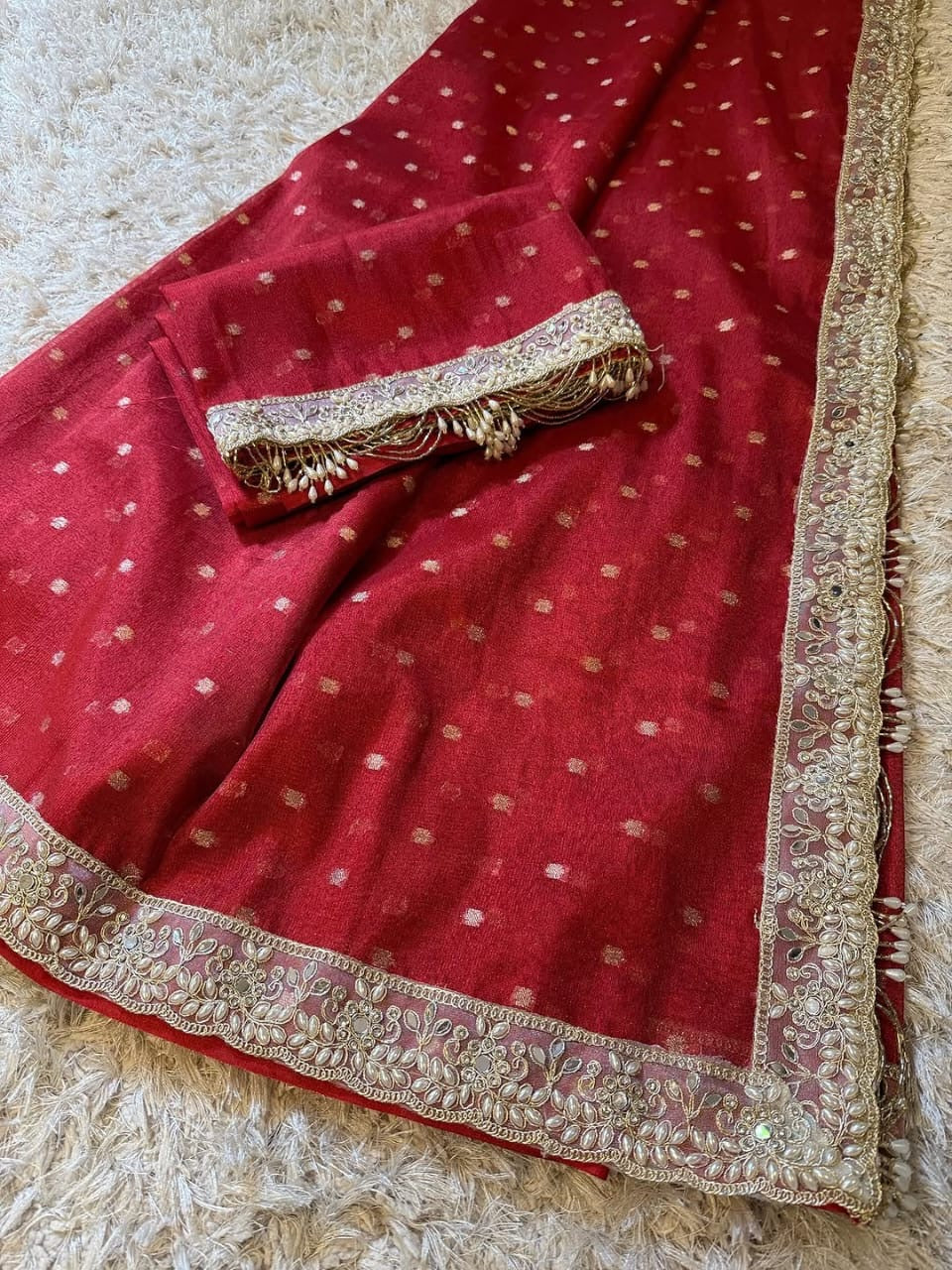 Rubaai Banarasi Silk Saree