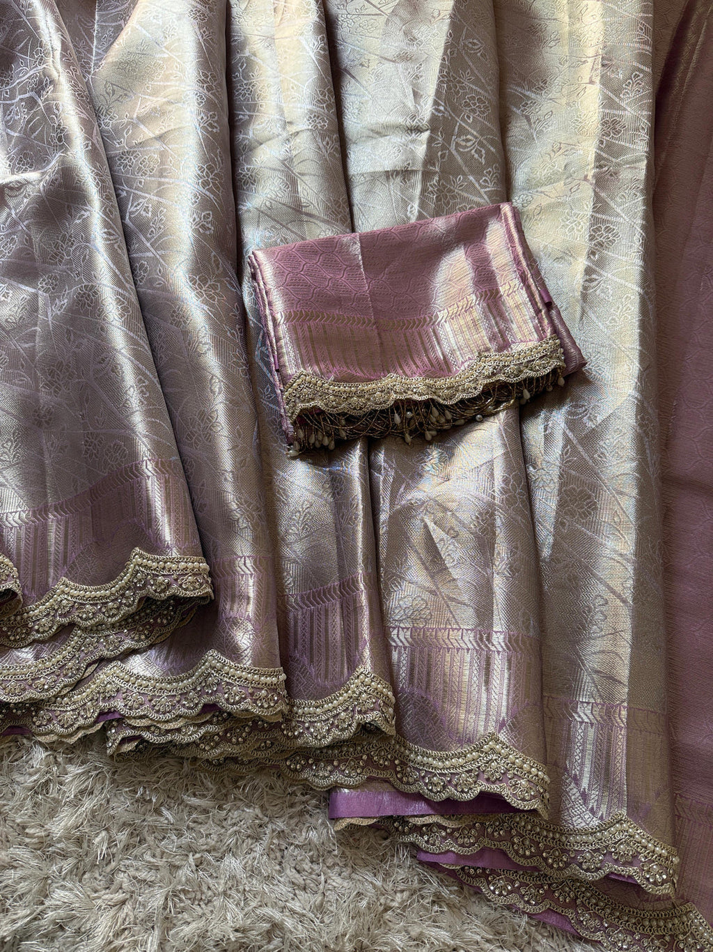 Damini Banarasi Silk Saree