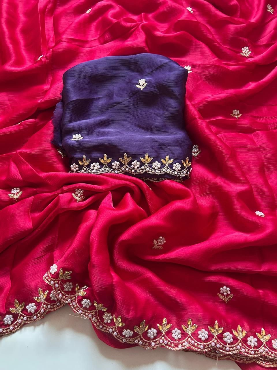 Rubaai Silk saree