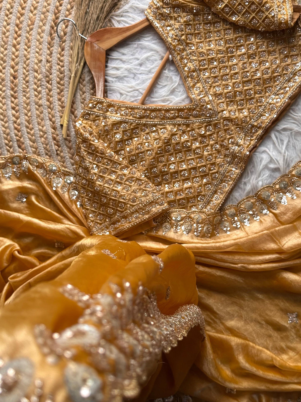 Kusha Embellished Saree