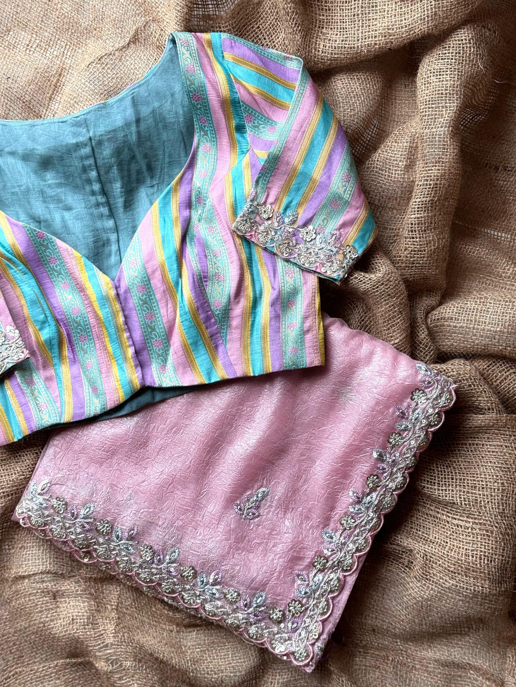 Rangeeni Embellished Saree