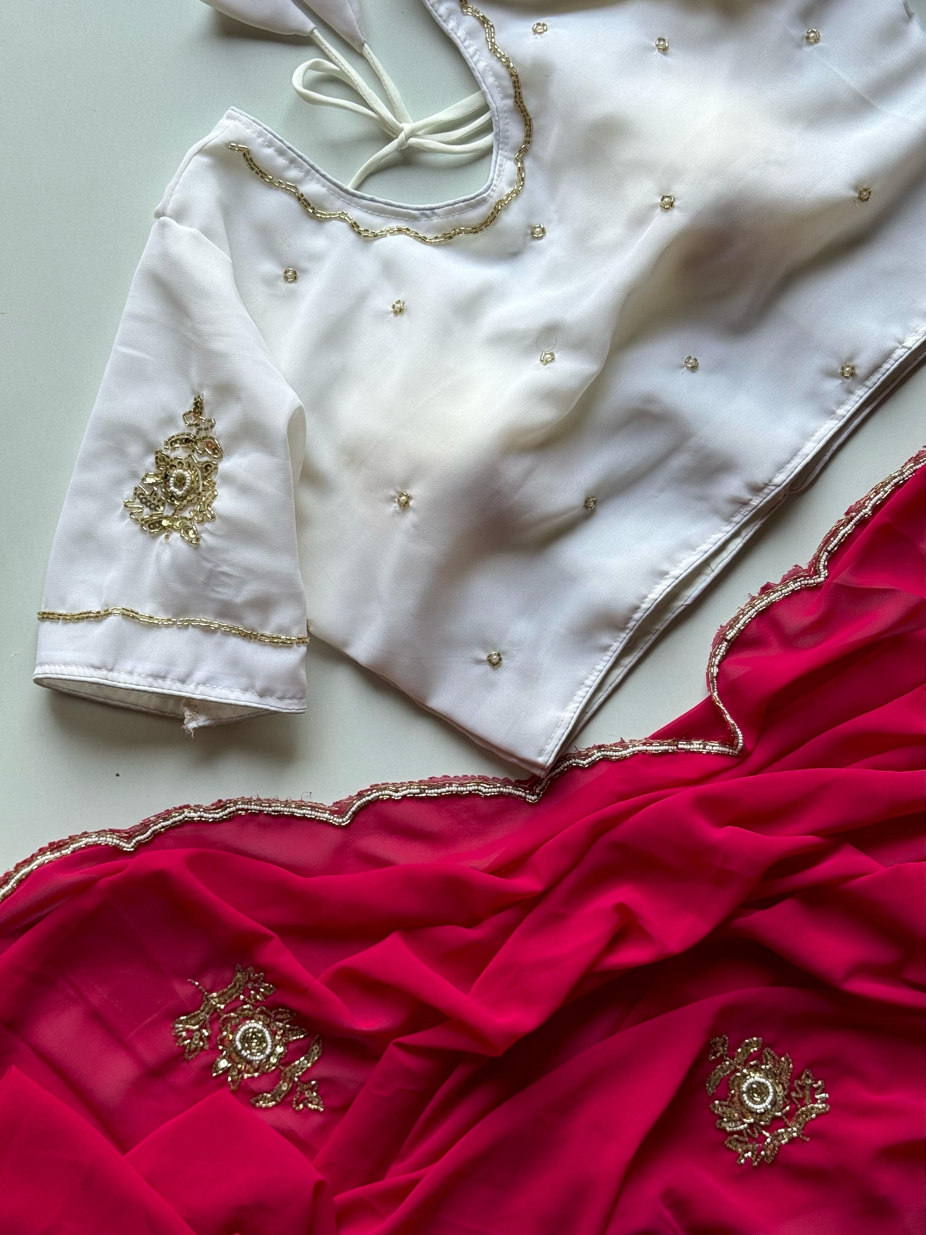 Precious Scarlet Saree