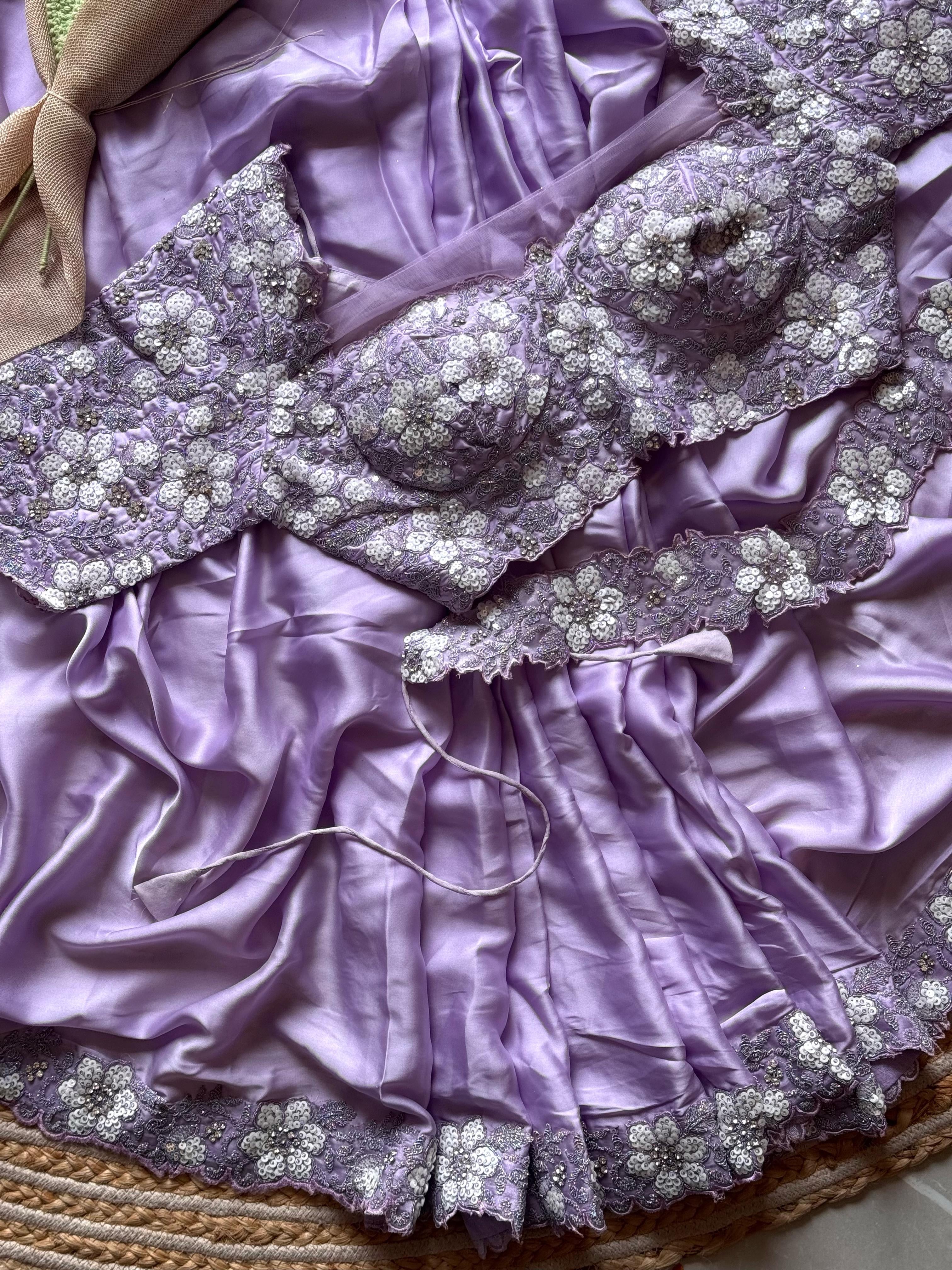 Lavender Queen (Pre-Draped)