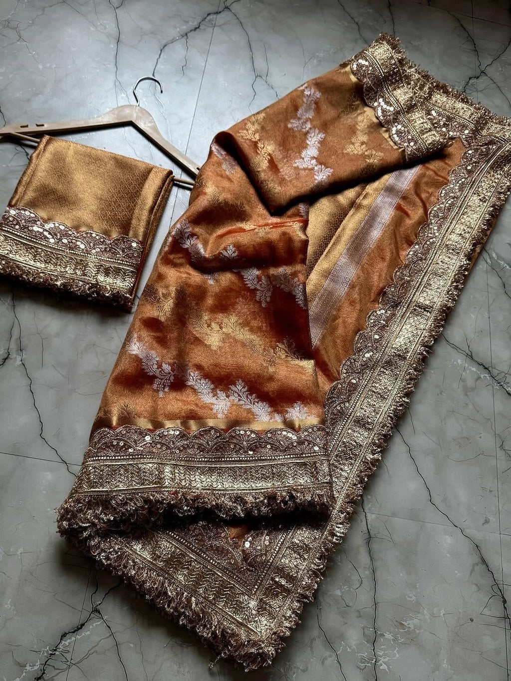 Rutvi Banarasi Silk Saree