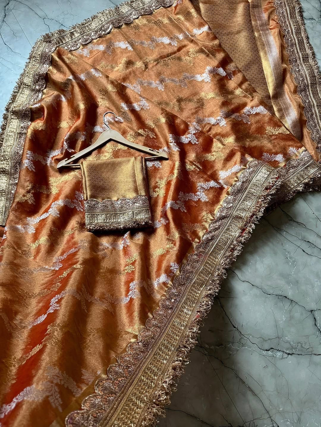 Rutvi Banarasi Silk Saree