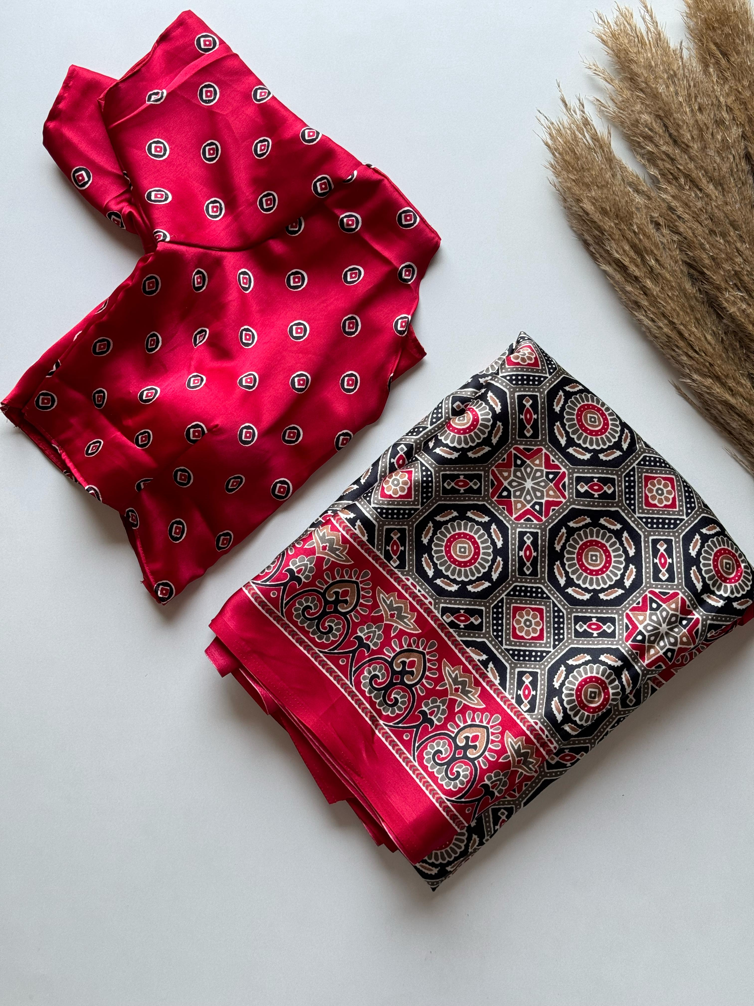 Kalindi Kalamkari Saree